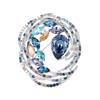 Retro Colorful Spiral Brooch, High-end Women's Luxurious and Elegant Bird's Nest Brooch, Simple and Fashionable Anti-glare Pin