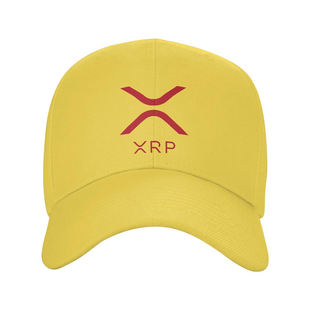 Summer Casual Baseball Cap RED XRP RIPPLE NEW LOGO Hunting Camping Trucker Hat For Unisex Adult Dropshipping Fashion Baseball Caps