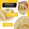 PartsBroz WP9709707 9709707 Rubber Foot Pads (5-Pack) - Compatible With Whirlpool KitchenAid Stand Mixer Blender - Replaces AP6013808 115792 1376946