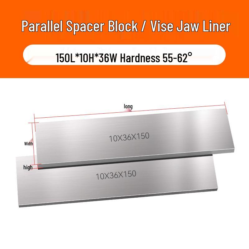 Parallel Shim Vise: CNC Milling Machine Fixture for Equal Height Support