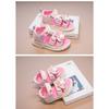 Girls' My Melody Summer New Open-Toe Non-Slip Beach Shoes for Older Children with Velcro Fashionable Versatile Sandals