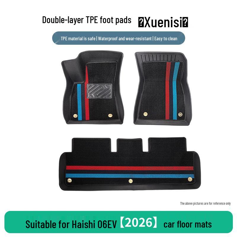 BYD Sea Lion 06EV 2026 TPE Floor Mats, 3-Piece, Custom Molded, In Stock