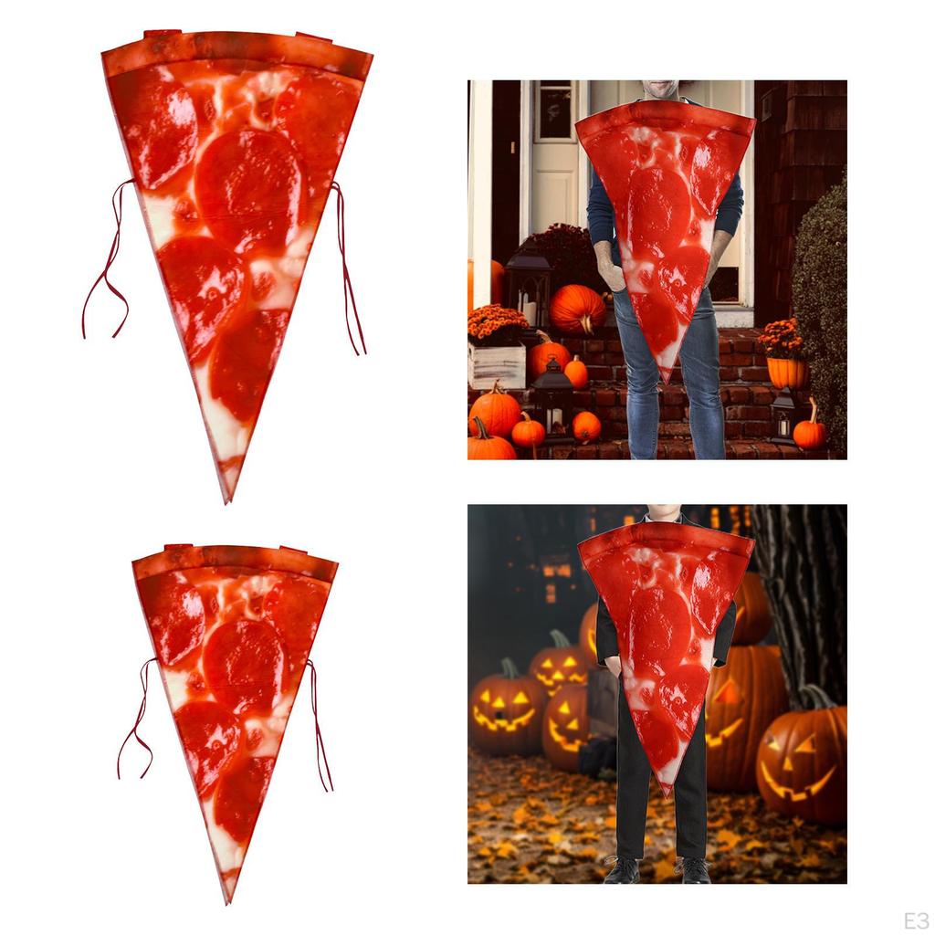 Easy To Wear Pizza Costume for Halloween, Ideal Themed Parties