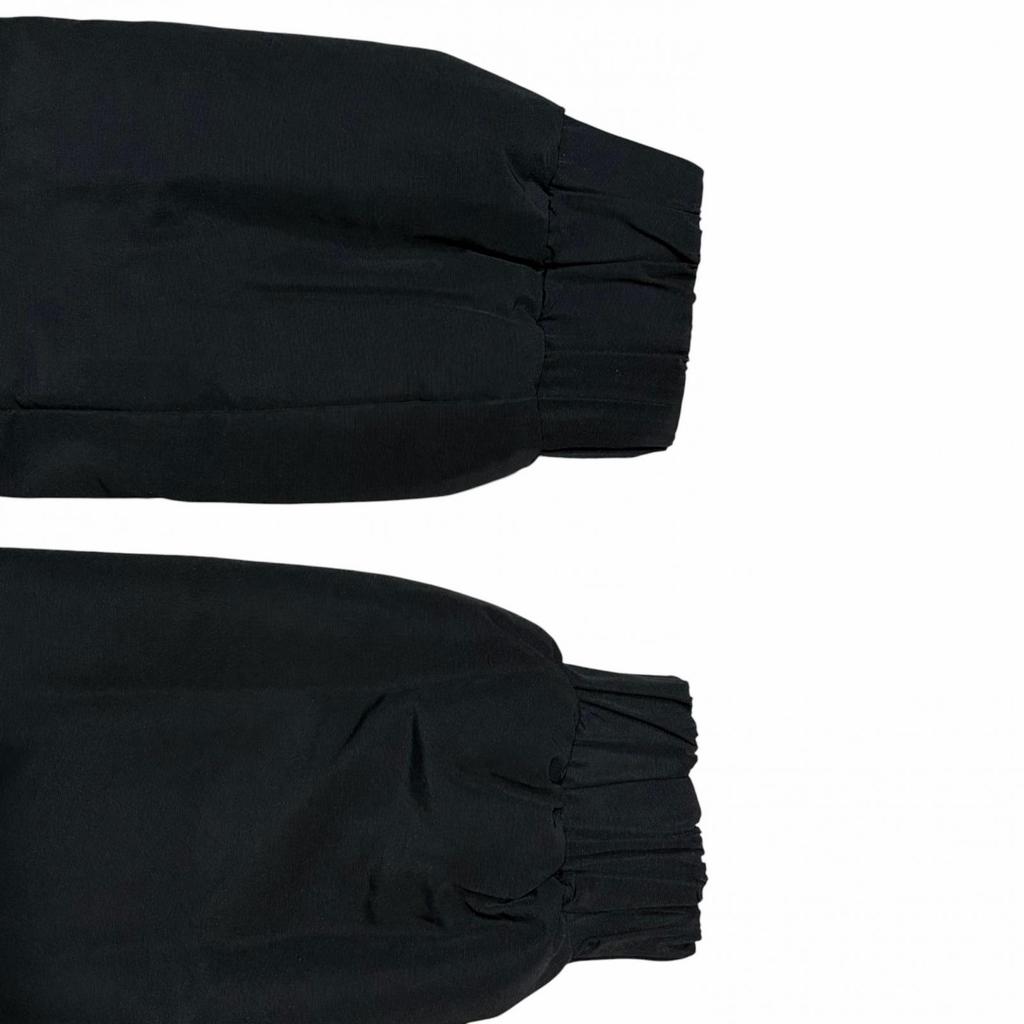 Used MONCLERDown Jacket Black Nylon Women