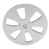 14 7 Inch Empty Tape Reel 6 Hole Aluminum Alloy Opening Reel Sound Takeup Reel for Reel To Reel