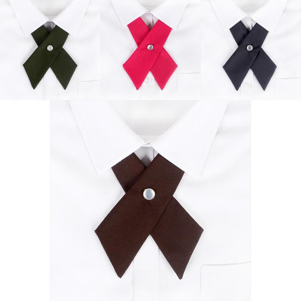 Jk Cross Bow Tie For Men And Women With Elegant Geometric Design Perfect For Formal Occasions
