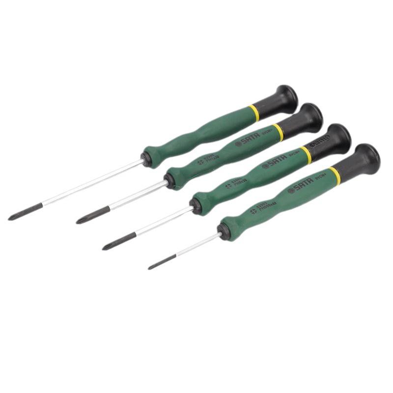 SATA Setar Micro Phillips Adjustable Screwdriver for Cameras, Glasses, and Watches (62903–62916)