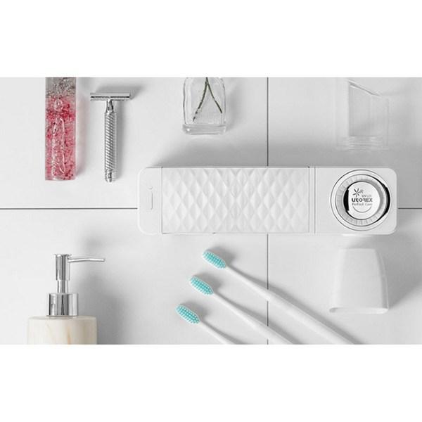 Utorex Perfect Care Rechargeable Cordless Toothbrush Sterilizer, URT-120CHW-S, Pure White