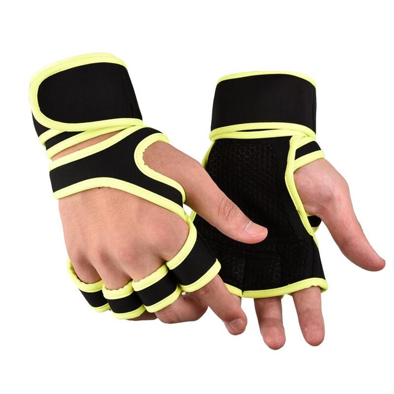IRONWOLF Weightlifting Half-Finger Fitness Gloves