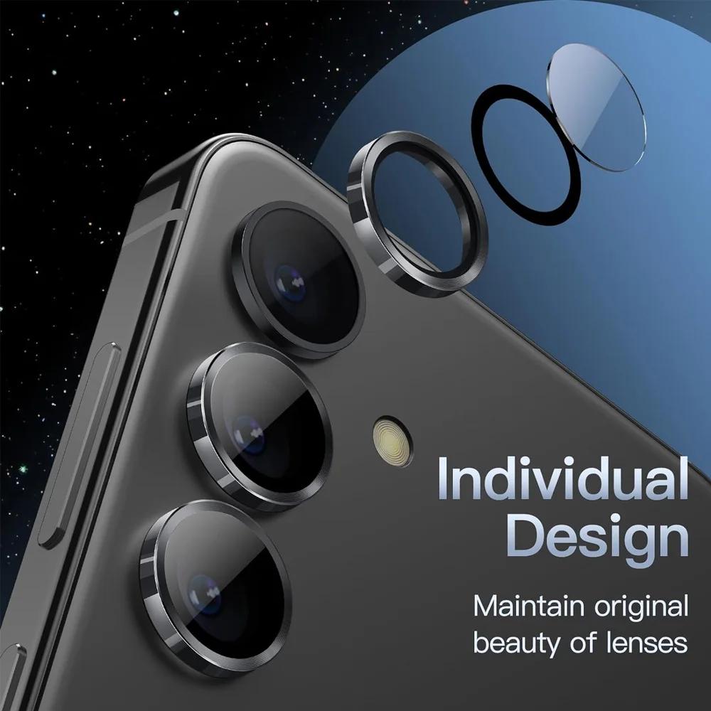 1Set Tempered Glass Lens Protect Film For Samsung Galaxy A17 A07 A16 A06 A15 A05 A56 A36 A35 A26 A25 A55 Anti-scratch Camera Cap