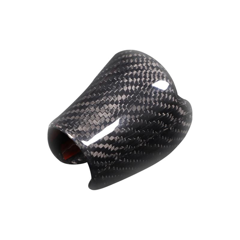 For Nissan GTR R35 2008-2016 Real Carbon Fiber Car Gear Shifter Head Cover Shift Handle Decorate Car Interior Accessories