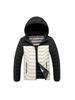Light Cotton Jacket Men's Models Winter Crash Colour Full Print Removable Cap Thickened Hooded Comfortable and Versatile Jacket Men
