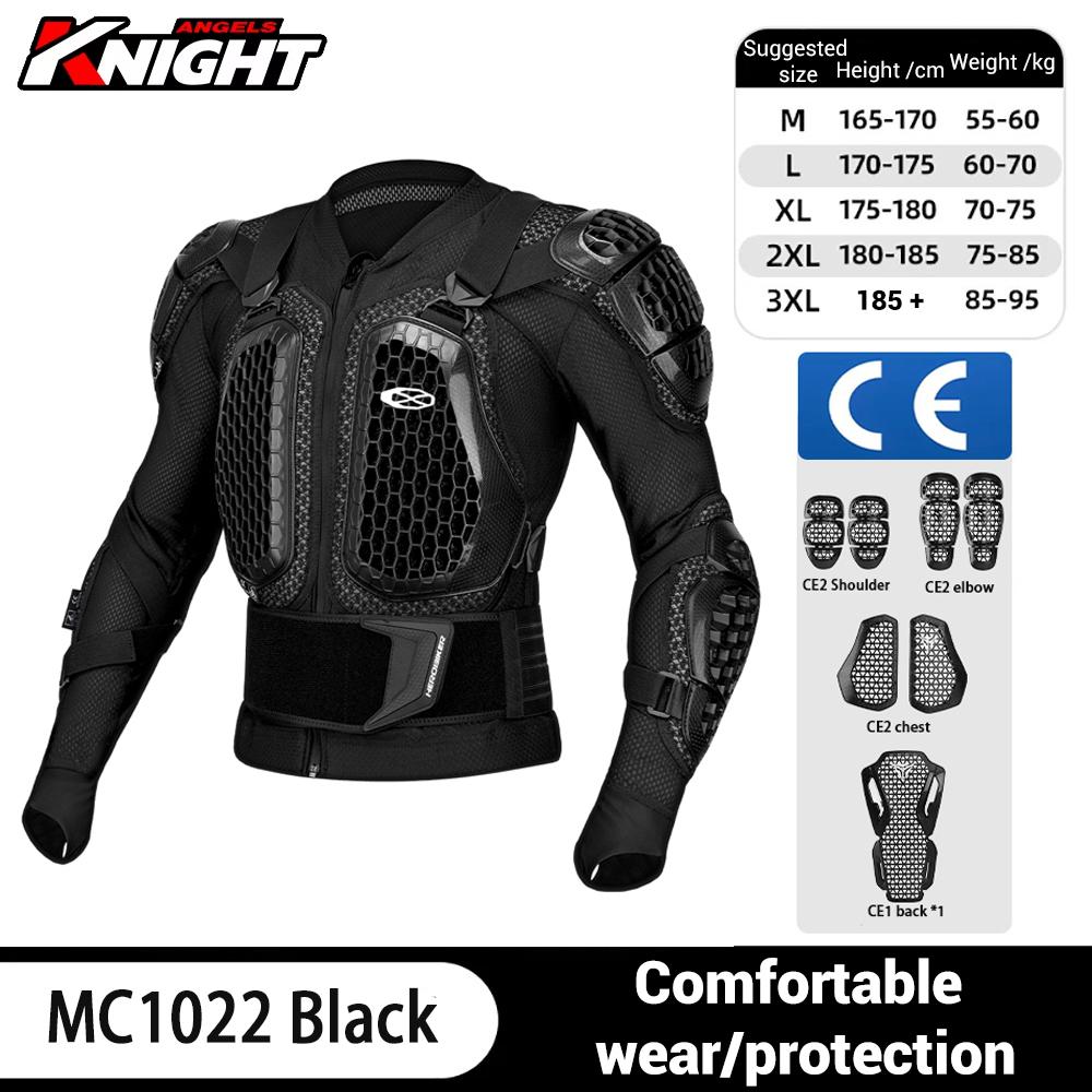 New Men Motorcycle Armor Jacket Moto Body Armor Motocross Racing Jacket CE Approval Motorbike Moto Protection Gear
