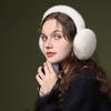 Winter Imitation Rabbit Fur Earmuffs Girls Cute Solid Color Warm Earmuffs Outdoor Ear Warmer Foldable Soft Furry Ear Covers