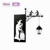 1-5PCS Ghost Bookshelf Lantern Vintage Mini Reading Lamp Resin Hanging Shelf Light for Library Cozy Halloween Display