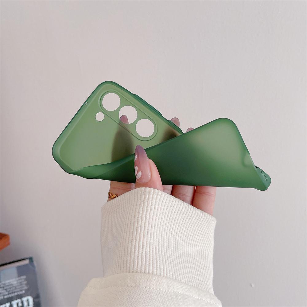 Thin Matte Translucent Case For Samsung S26 S25 S24 S23 S22 Plus Ultra FE A32 A52 A72 A53 A73 A33 A23 A54 Note20 TPU Bumper Capa