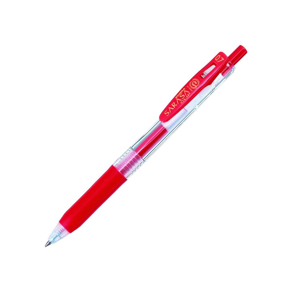 Zebra Sarasa Clip Gel Ballpoint Pen 0.7mm Red JJB15-R