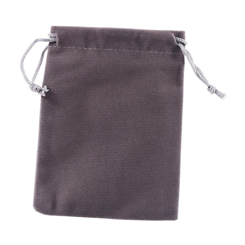Spot Flannel Bag, Jewelry Packaging Flannel Bundle Mouth Bag, Earphone Mobile Power Supply Flannel Bag