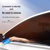 Japanese Car Window Sunshade & Mosquito Screen - Heat Insulation & Insect Protection Curtain