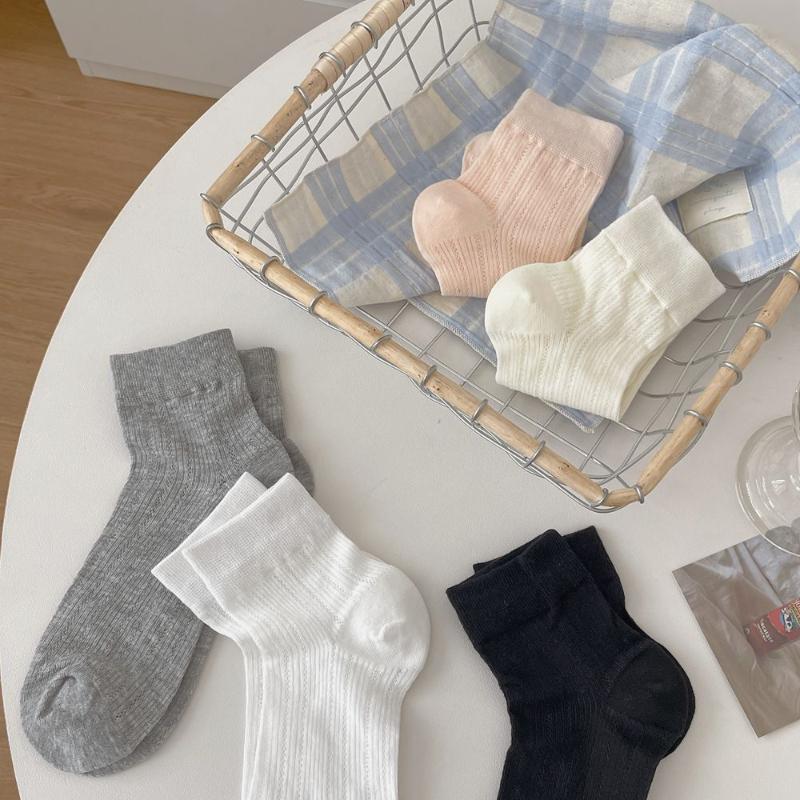 Letnie Cienkie Skarpetki z Pustej Siateczki Eleganckie Skarpetki w Stylu Baletowym Skarpetki Damskie Oddychające Skarpetki w Jednolitym Kolorze