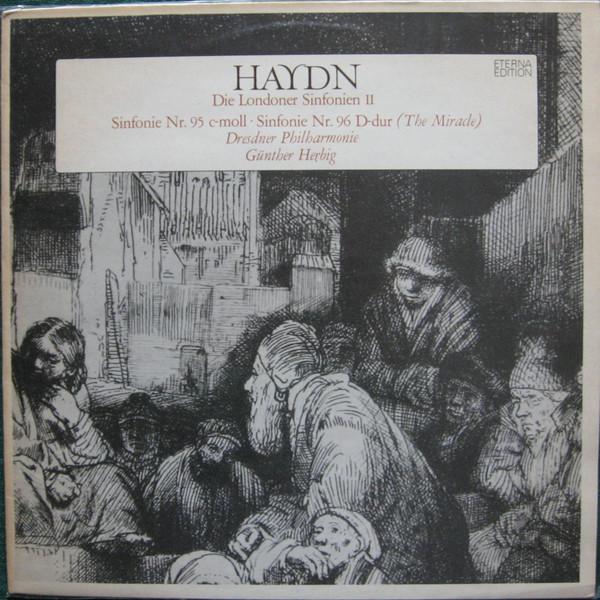 

LP Record JOSEPH HAYDN DRESDNER PHILHARMONI Die Londoner Sinfonien II 826847 ETERNA 1976 Germany Classical Used