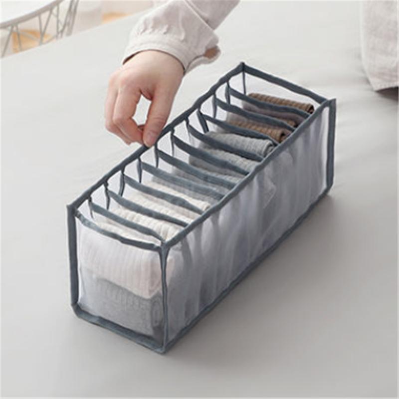 Closet Organizer for Underwear Socks Boxes Storage Wardrobe Bag Bra Clothing Pants Drawer Divider