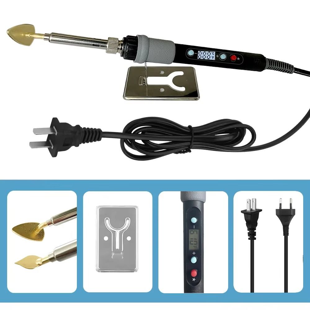 US/EU Electric Iron Solder Adjustable Welding Tool Kit Pen Electronic Component