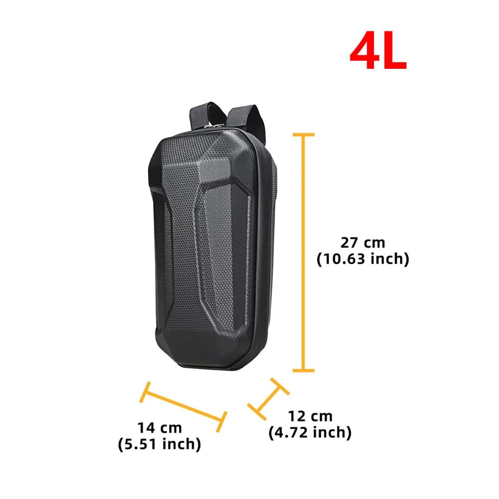 2L 3L 4L 5L Zipper Scooter Front Bag for Xiaomi M365 Electric Scooter Waterproof Storage Hanging Bag for Kugoo M4 Accessories