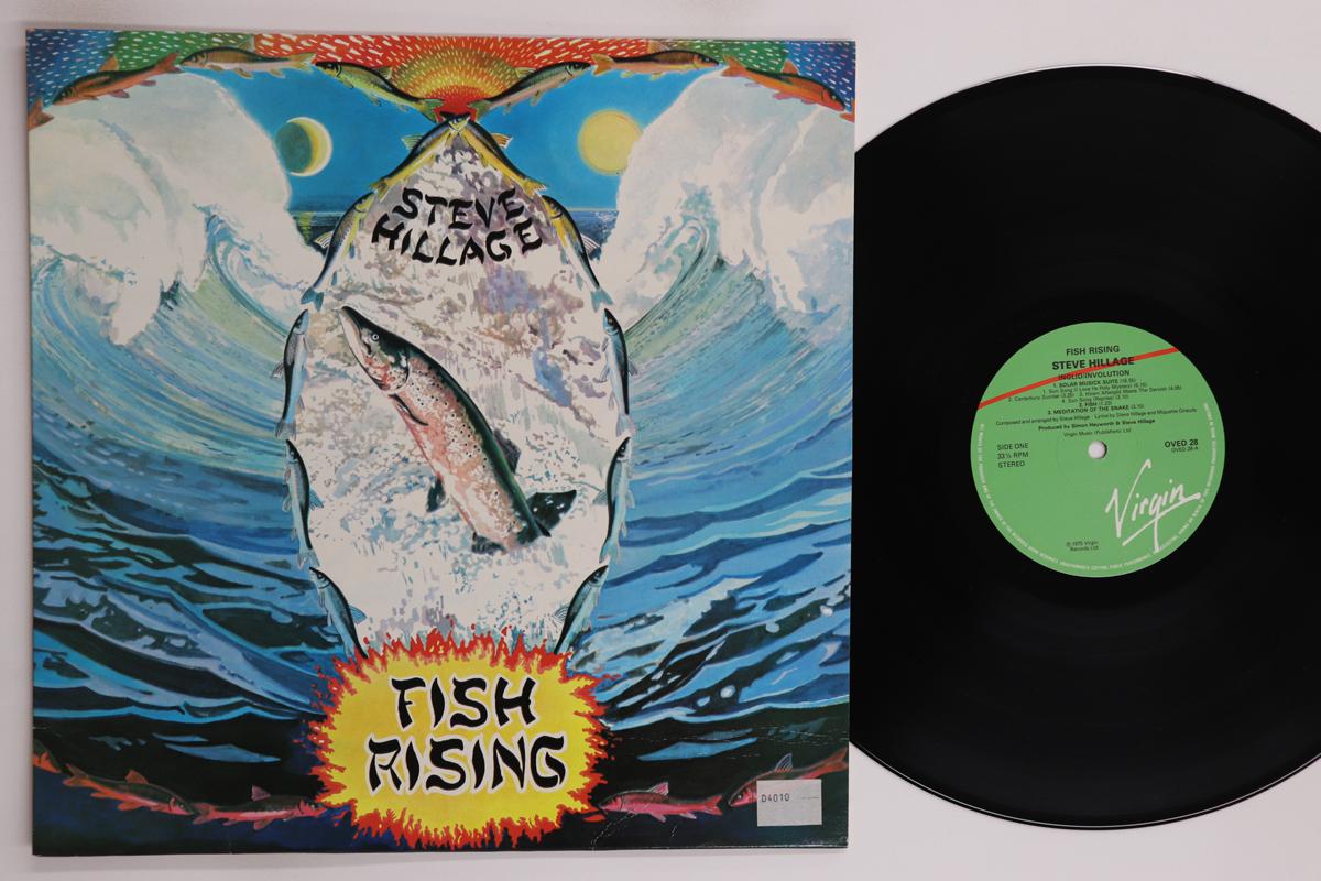 

LP Record STEVE HILLAGE Fish Rising OVED28 VIRGIN UK Rock Used