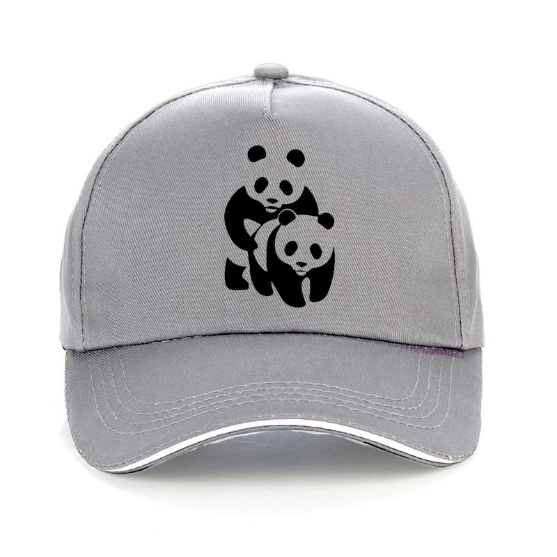 Funny Wrestling Panda Baseball Cap Fashion Brand Unisex Summer Cool Sun Hat Panda Unisex Adjustable Snapback Hats