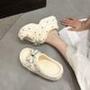 Fashion Star Non-slip Open-toed Cool Slippers Women's Outer Wear 2025 Summer New Stepping On Shit Comfortable Thick-bottomed Cool Slippers
