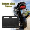 Copertura Targa Antiruggine Cornici Targa Moto 2 Fori Supporti Targa Cornice Targa