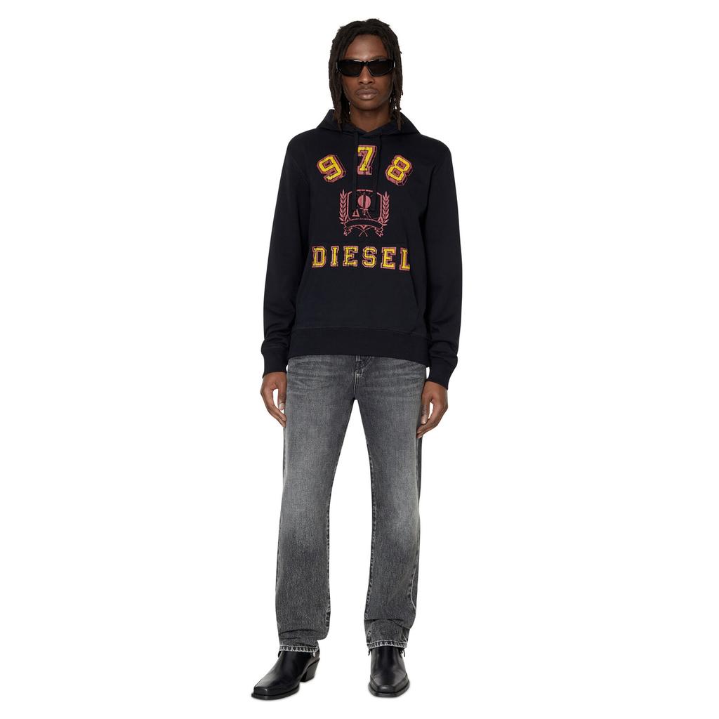 Diesel Mens 978 Motif Hoodie