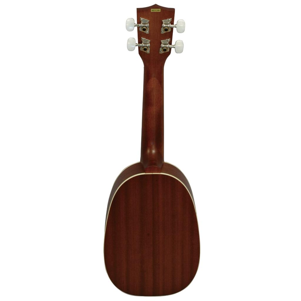 KALA Ukulele Satin Mahogany Series Mahogany Body Soprano Pineapple Shape KA-P (Case Included) [ ]