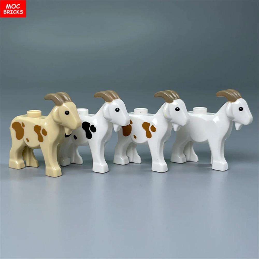 Cărămizi MOC Subarboret Junglă Animal de Pădure Maimuță Capră Girafă Pasăre Bufniță de Noapte Accesorii Blocuri de Construcție Jucării Cadouri