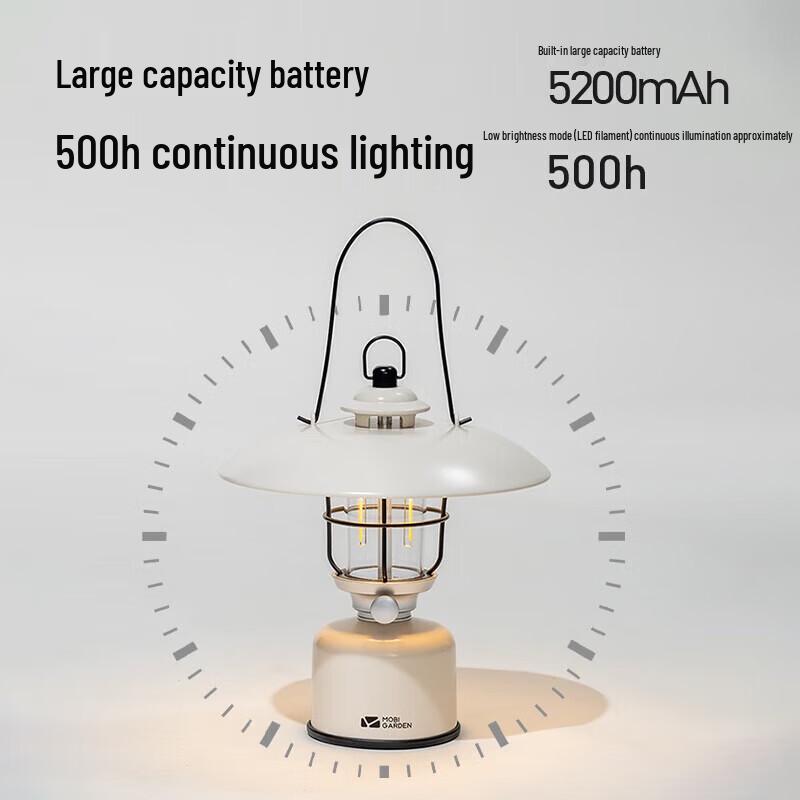 Mobi Garden Stardust Retro Camping Lantern
