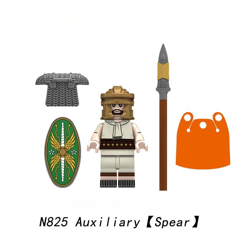 

Средневековая пехота, фигурки, римские солдаты, рыцарь, строительные блоки, подарок на праздник для детей