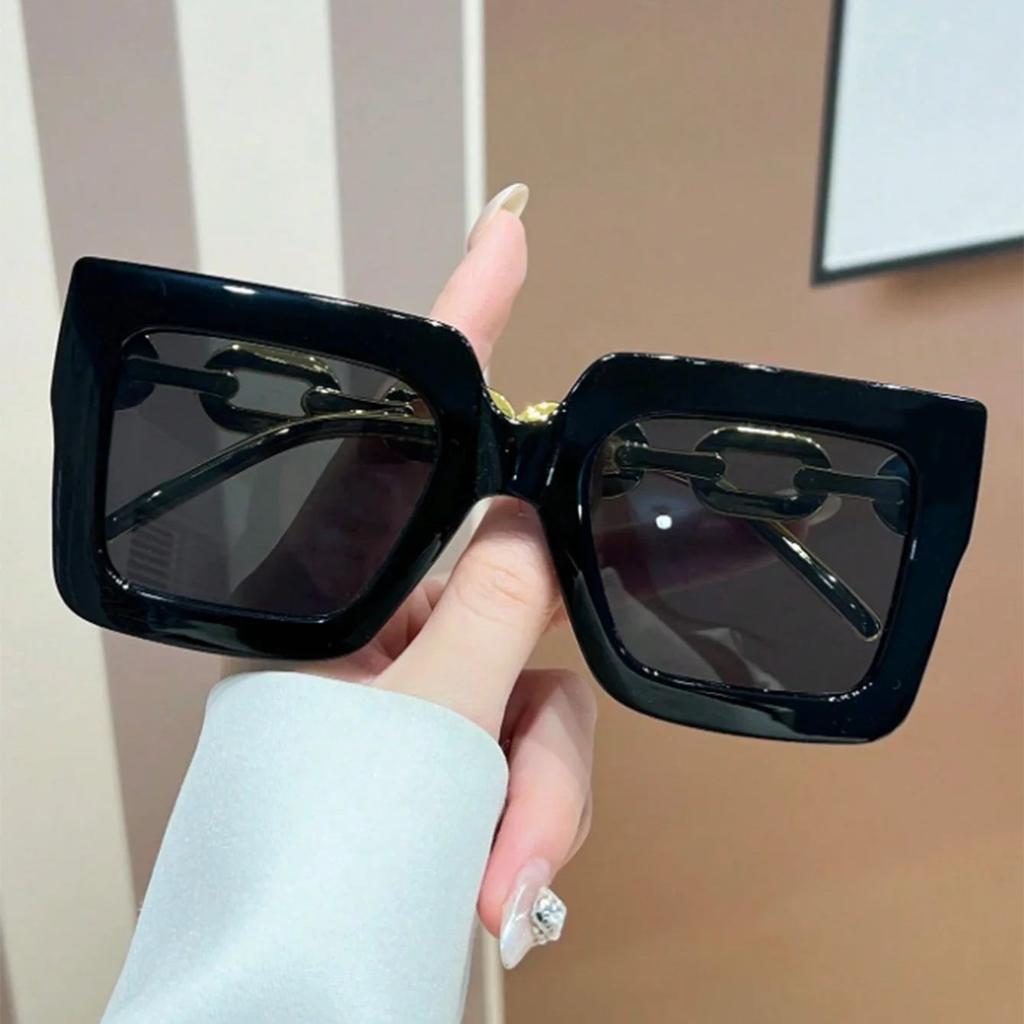 Fashion Cute Big Frame Y2K Style Women's Sunglasses Summer Party Beach Glasses