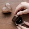 Vintage Wood Box Versatile Wedding Rings Box Charming Jewelry Presentation Box Wood Material Rings Accessories for Rings