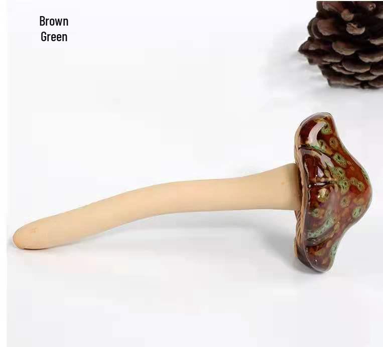 Ceramic Mushroom Ornaments for Garden, Backyard, or Pond Landscaping