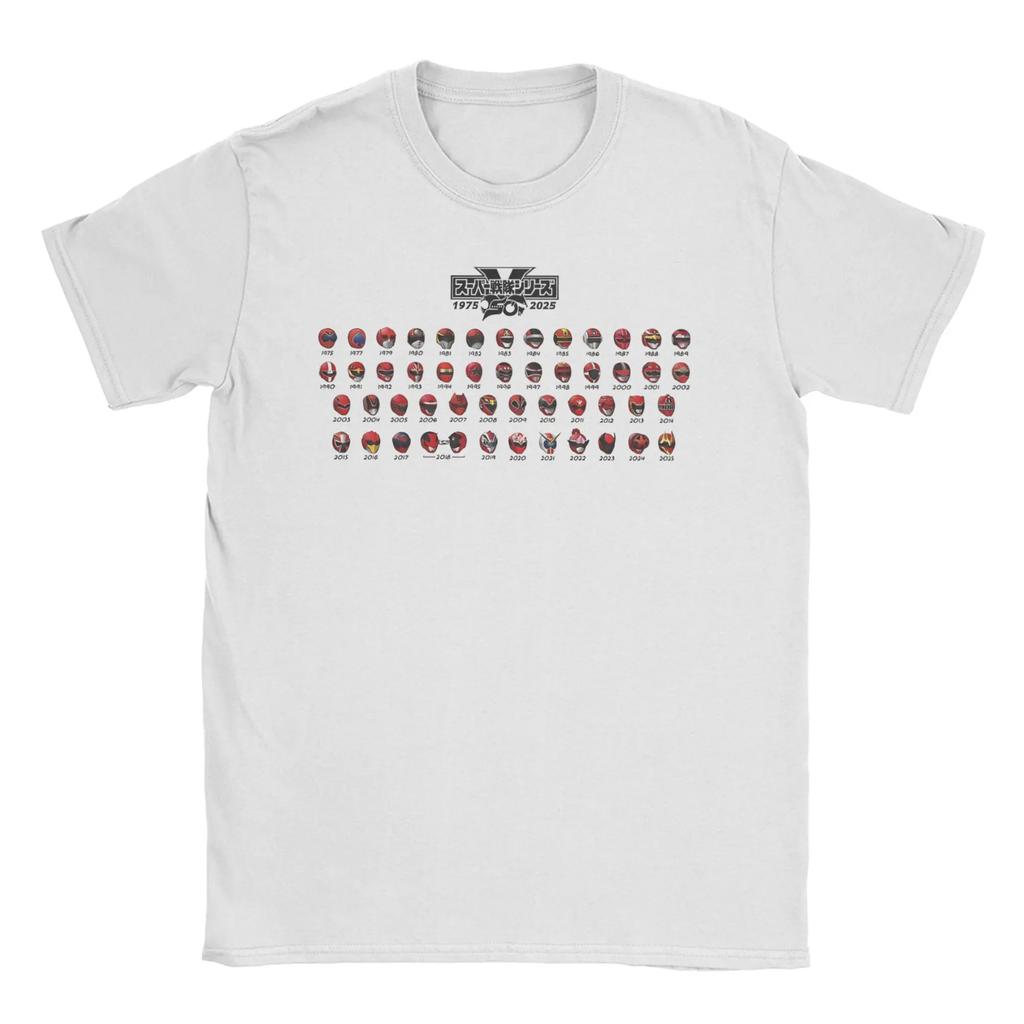 Unisex Unisex Red Power Rangers Sumi E T Shirts Cotton Clothes Novelty Short Sleeve Crewneck Tee Shirt Summer Tshirt