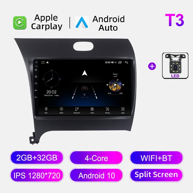 2din 4G WIFI Car Radio Android For KIA Cerato K3 Forte 2013-2017 Multimedia Player Navigation GPS Auto Carplay Video Head Unit