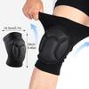 Thickend Knee Pads with Sponge Padding Collision Avoidance Knee Sleeve for Women Men Shock-Absorbing Non-Slip for Athletic