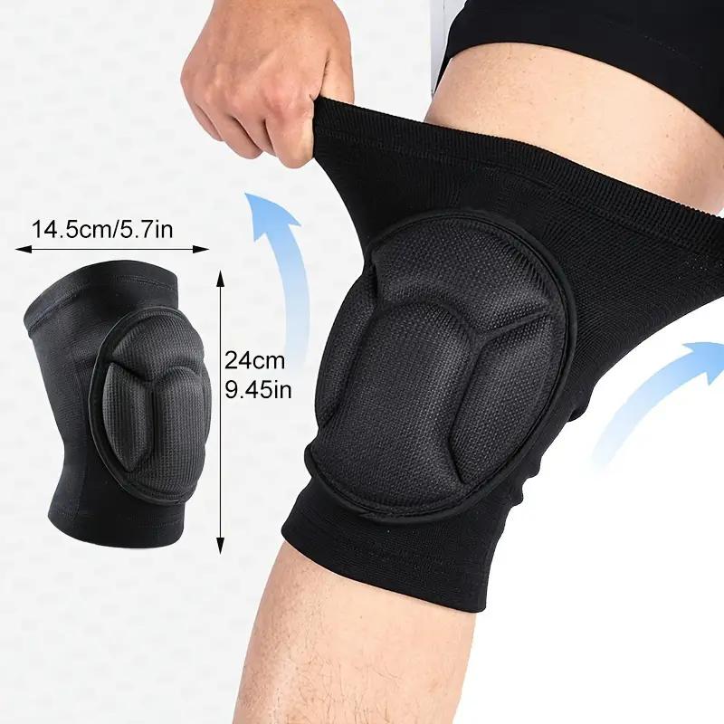 Thickend Knee Pads with Sponge Padding Collision Avoidance Knee Sleeve for Women Men Shock-Absorbing Non-Slip for Athletic