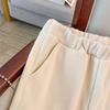 Extra Large Plus-Size Women's Winter High Waist Velvet Pants, Loose Fit, Size 300 Jin (up to 200 Jin available)
