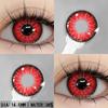 1 Pair Colored Contact Lenses for Eyes Makeup Color Pupils Purple Lenses Eye Contact Red Contact Lenses Soft Eye Lenses