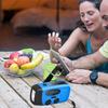 Emergency Crank Radio 2000mAh Emergency Weather Radio Waterproof Hand Crank Weather Alert Radios FM/AM/SW SOS Alarm Weather