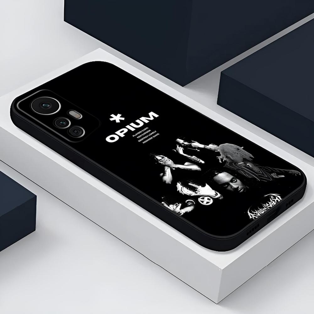 O-Opium Rap Playboi Carti Phone Case Back Cover for Xiaomi 14 13 12 11T Lite Ultra Redmi Note 13 12 10 Pro POCO F4 F5 X5 Pro