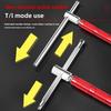 New Multifunctional T-Handle Wrench Set Universal Replaceable Hex Allen Spanner Repair Wrench