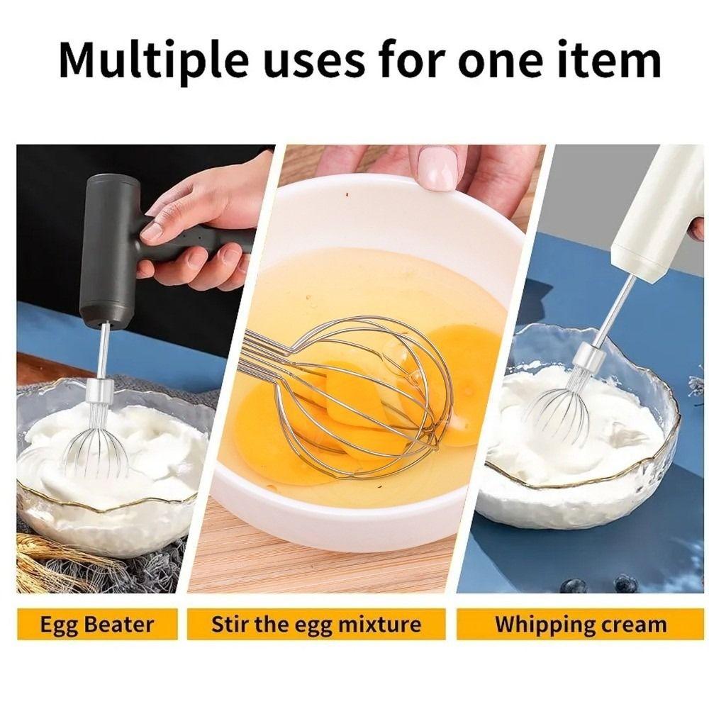 1PC Portable Electric Whisk Replacement Head Lantern-shaped Electric Egg Beater Accessories Handheld Egg Beaters